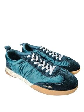 Anne Klein Emerald Green Retro Westside Sneakers, Size 11 Womens.